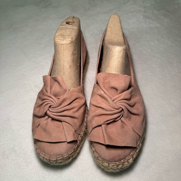 CROWN VINTAGE Mauve Pink Espadrille Flats - Picture 2 of 6